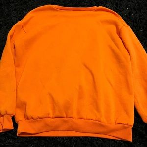 Bright Orange Sweatshirt